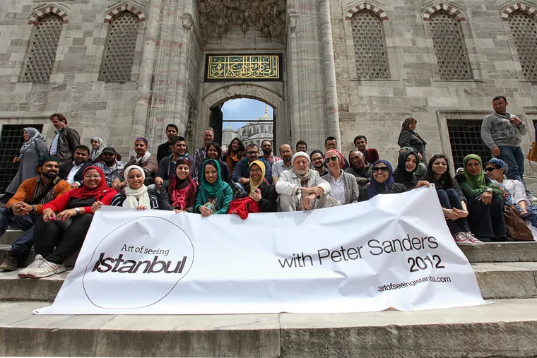 The group behind the Art of Seeing Istanbul 2012 banner